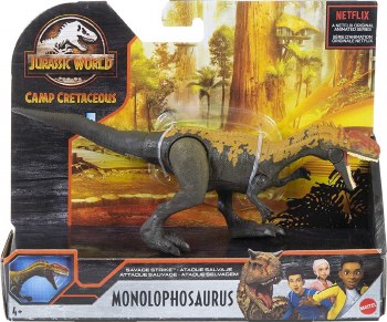 JURASSIC WORLD SAVAGE MONOLOPHOSAURUS