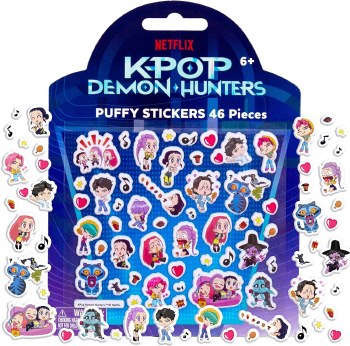 K-POP DEMON HUNTERS PUFFY STICKERS