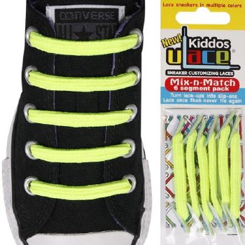 KIDDOS U-LACE NEON YELLOW