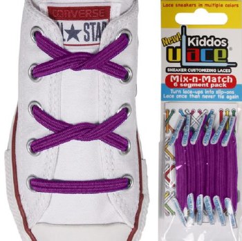 KIDDOS U-LACE PLUM