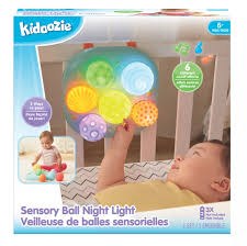 KIDOOZIE SENSORY BALL NIGHT LIGHT