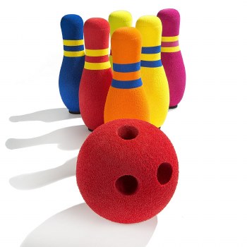 KIDOOZIE SIX PIN BOWLING SET