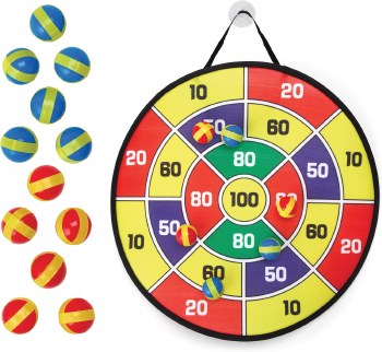 KIDOOZIE STICK 'N SCORE DARTBOARD