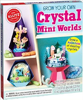 KLUTZ GROW OWN CRYSTAL MINI WORLDS