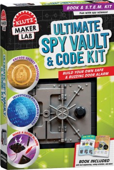KLUTZ ULTIMATE SPY VAULT &amp; CODE KIT