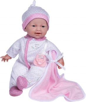 LA BABY 11" SOFT BODY BABY DOLL SET