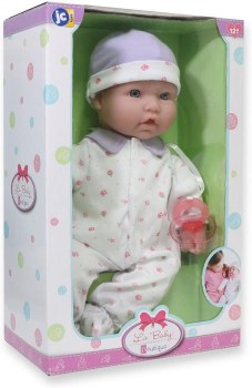 LA BABY 16" SOFT BODY BABY DOLL