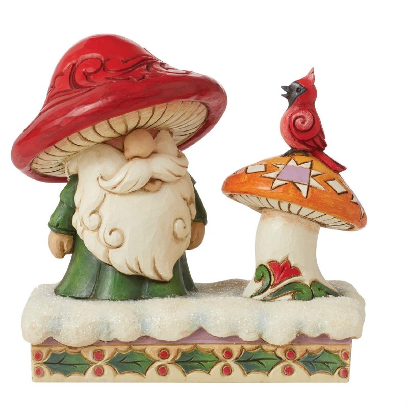 HEARTWOOD CREEK GNOME SANTA BY MUSHROOM - MARCO'S EMPORIUM
