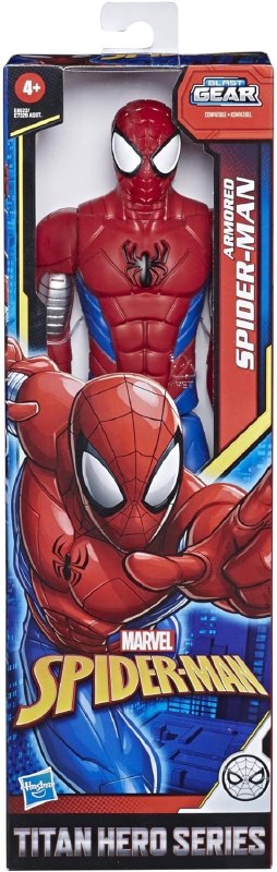 MARVEL TITAN HERO ARMORED SPIDER-MAN - MARCO'S EMPORIUM