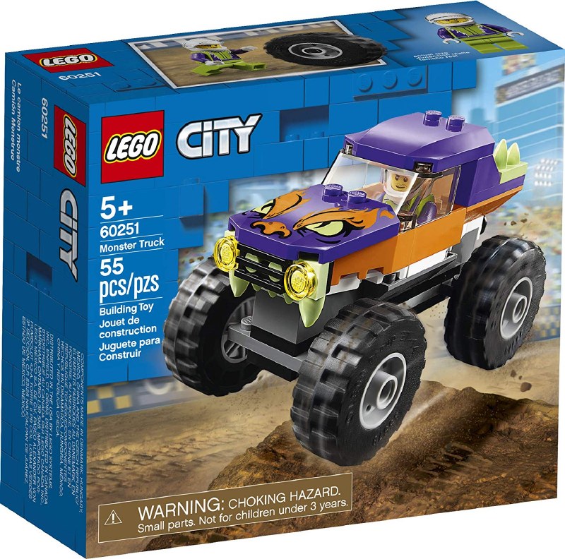 lego city monster truck set