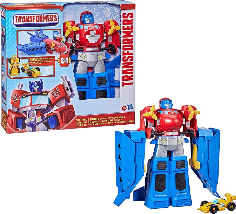 TRANSFORMERS OPTIMUS PRIME JUMBO JET MARCO'S EMPORIUM