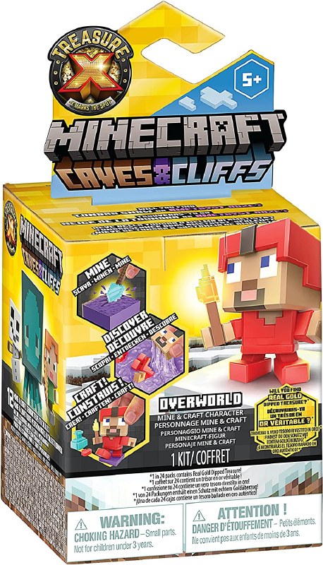 TREASURE X MINECRAFT CAVES & CLIFFS FIG