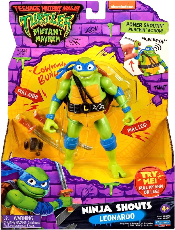 TMNT Teenage Mutant Ninja Turtles Mutant Mayhem Figure Stands