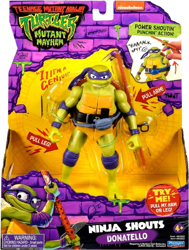 TMNT Teenage Mutant Ninja Turtles Mutant Mayhem Figure Stands