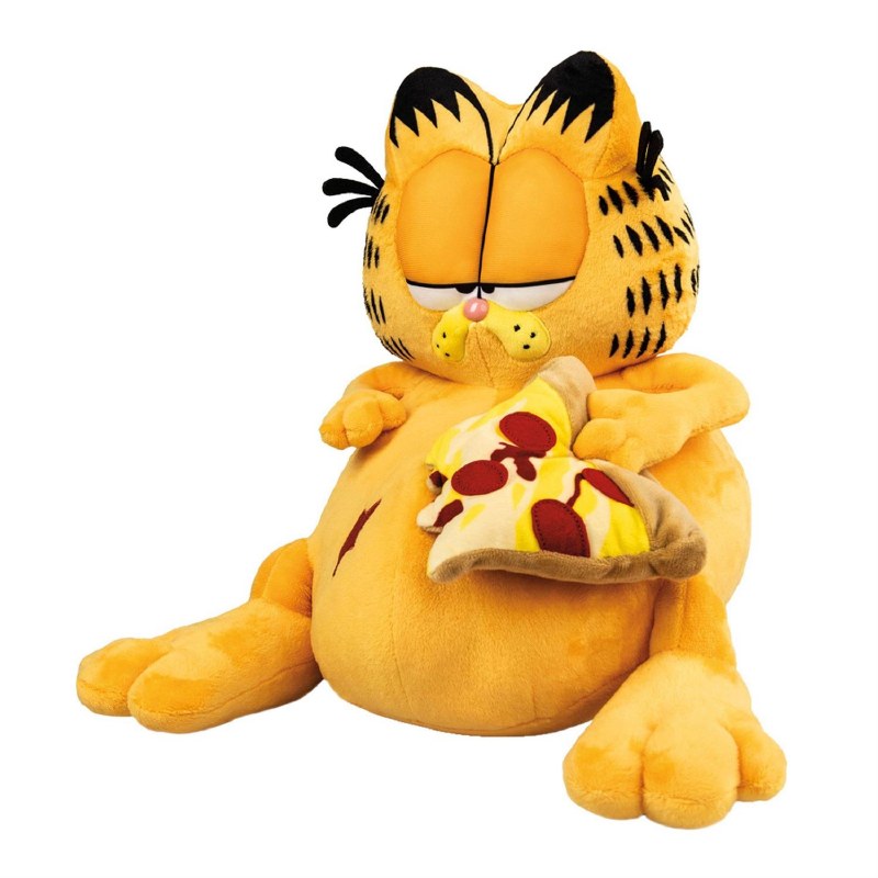 KID ROBOT STUFFED GARFIELD PIZZA PLUSH - MARCO'S EMPORIUM