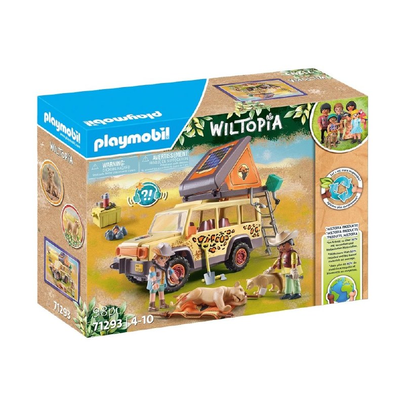 Playmobile Wiltopia- Animal rescue Quad – Dungeness Kids