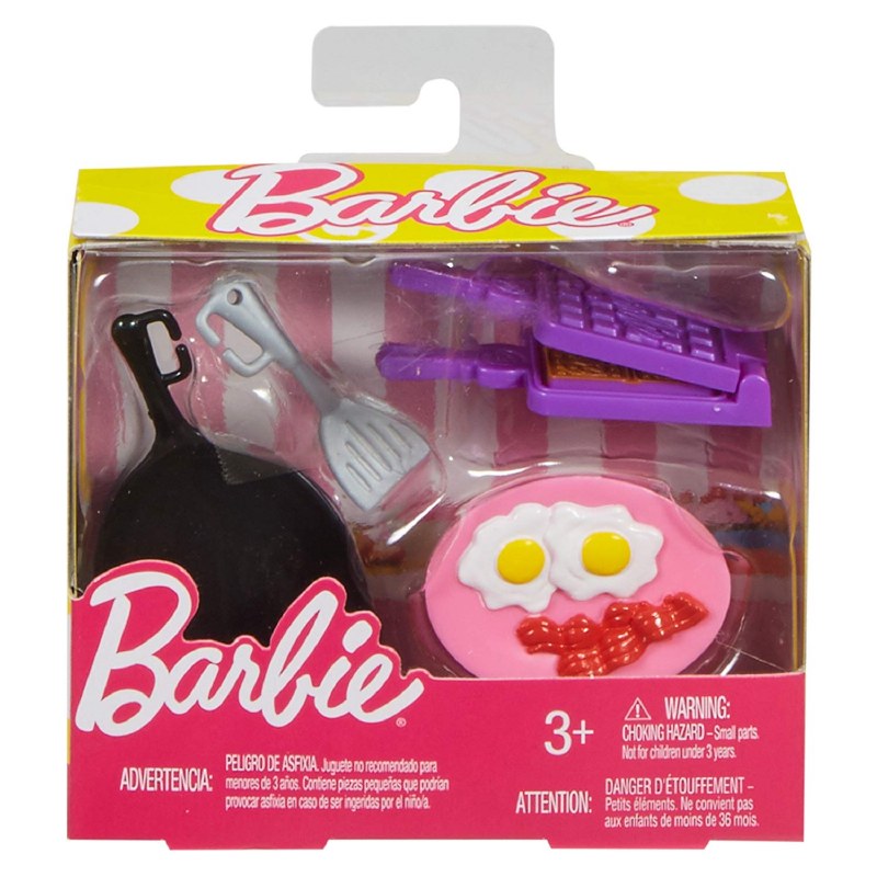 barbie breakfast accessory pack