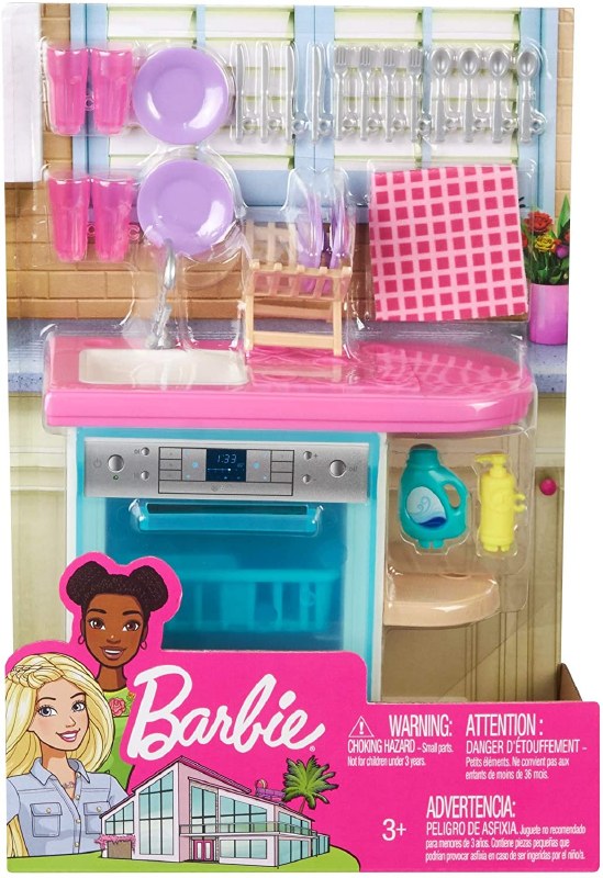 Barbie Dishwasher Set Furniture Accessory Pack! Jon In The, 46 OFF