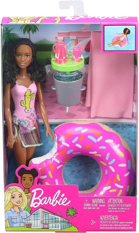 barbie doll pool floats