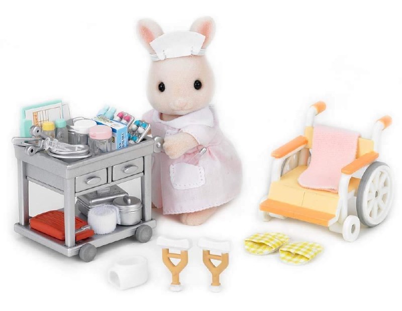 calico critters country nurse set