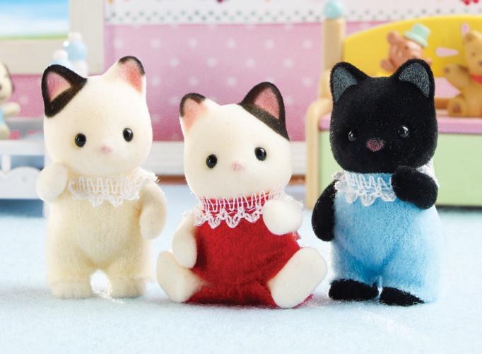 tuxedo cat calico critters