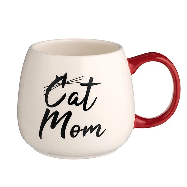 cat mom mug