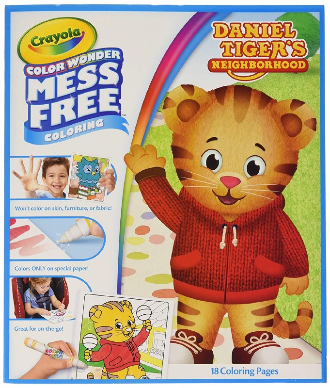 CRAYOLA COLOR WONDER DANIEL TIGER MARCO'S EMPORIUM