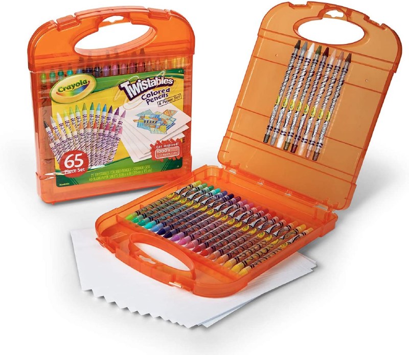 Crayola eXtreme colors colored pencils, markers & twistables: What's Inside  the Box