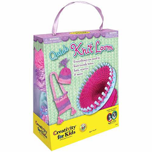 CREATIVITY FOR KIDS QUICK KNIT LOOM - MARCO'S EMPORIUM