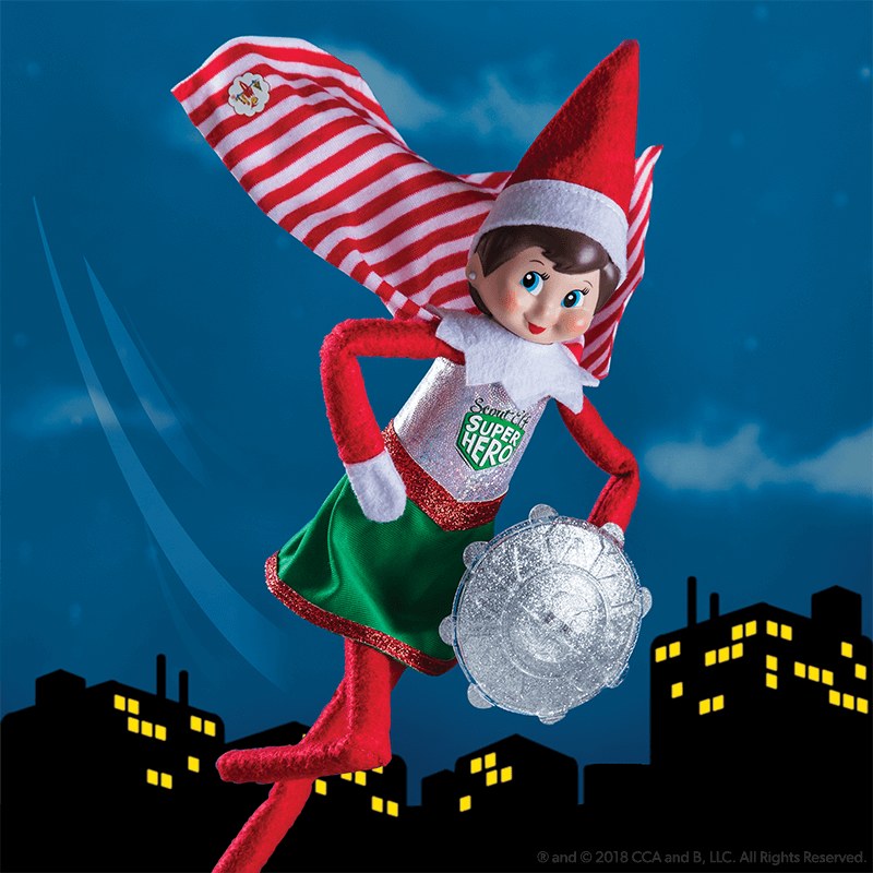 elf on the shelf superhero outfit