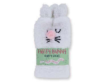 FUZZY BUNNY FLUFFY SOCKS - MARCO’S EMPORIUM