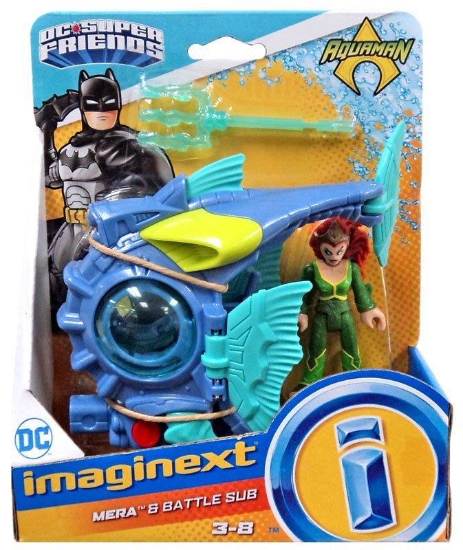 imaginext aquaman playset