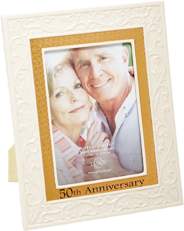 LENOX 5X7 50TH ANNIVERSARY FRAME MARCO'S EMPORIUM