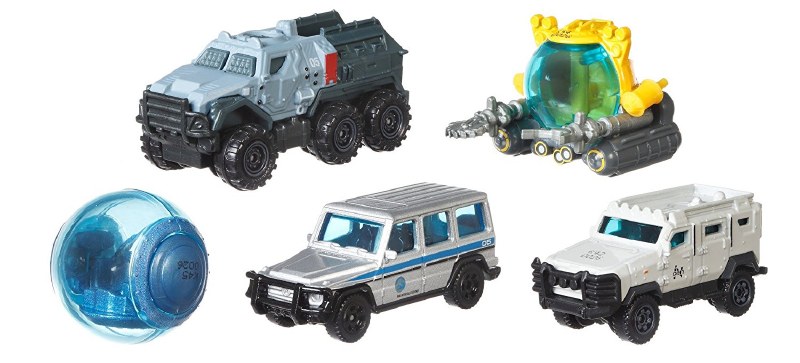 jurassic world matchbox cars
