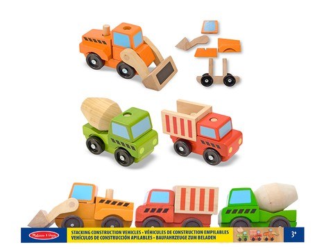 melissa and doug stacking construction vehicles