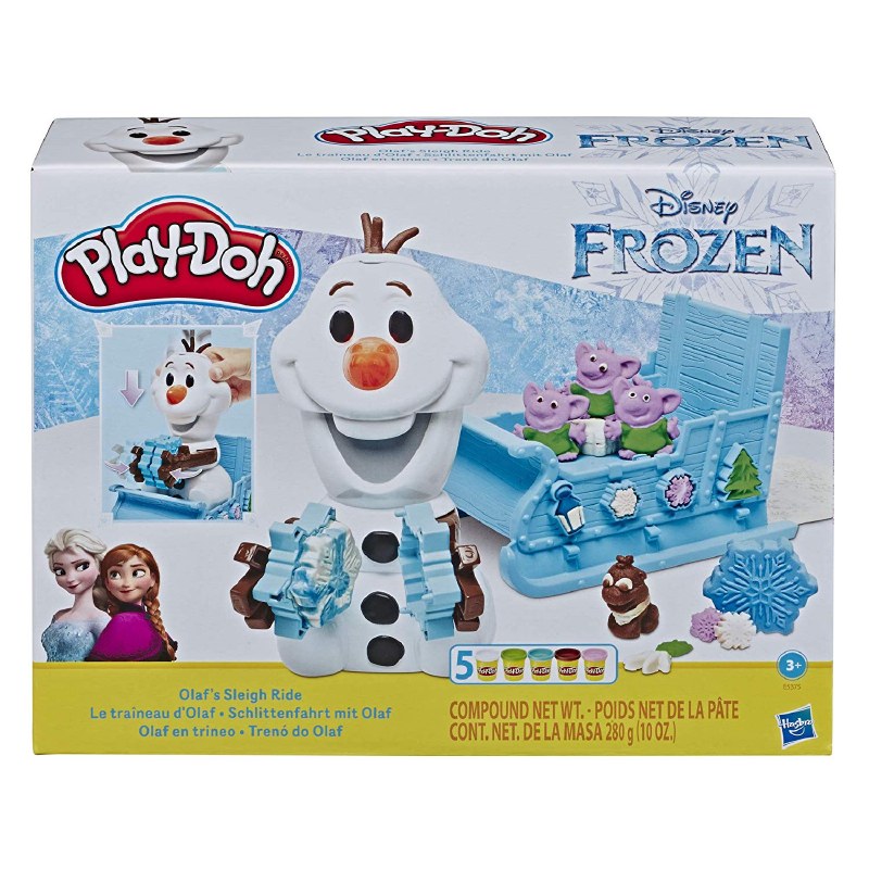 Playdoh Disney Frozen Olaf S Sleigh Ride Marco S Emporium