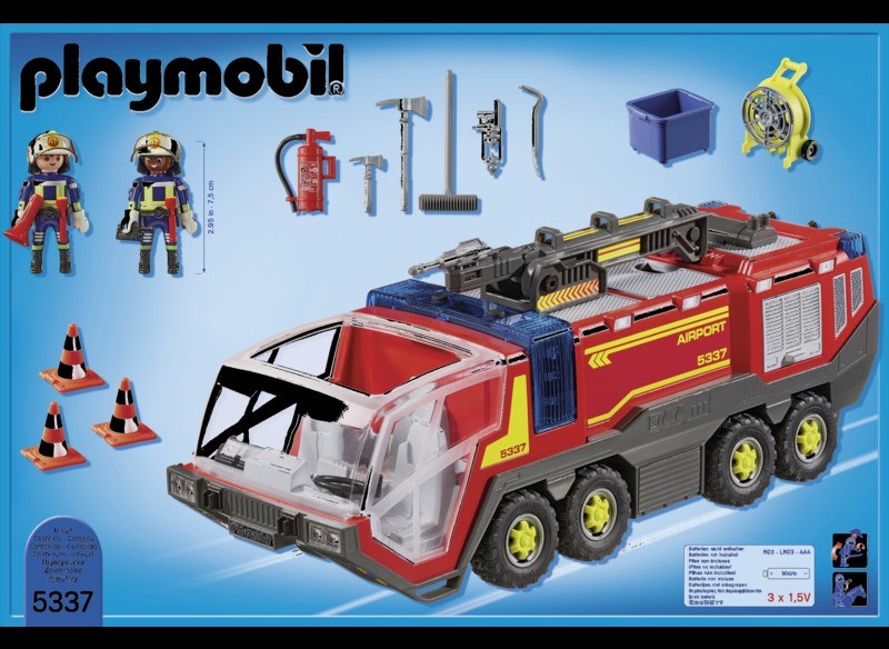 playmobil fire engine