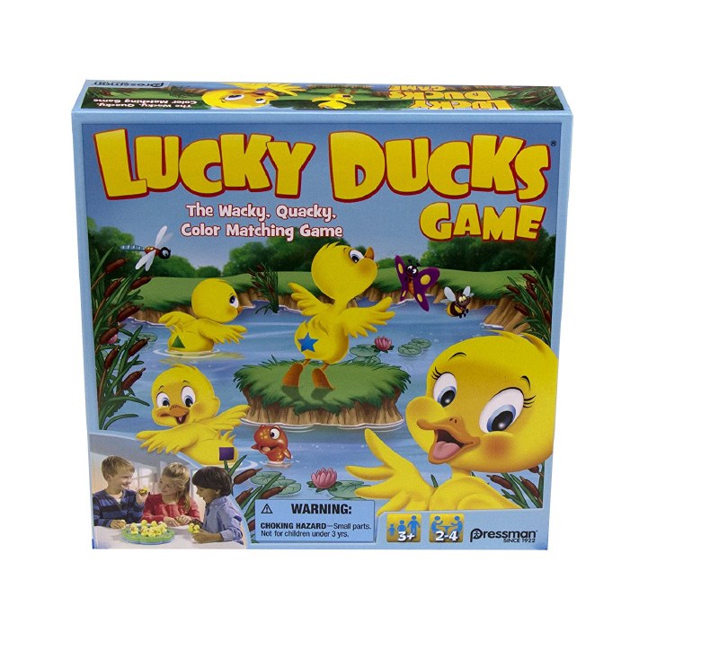 pressman toy lucky ducks game