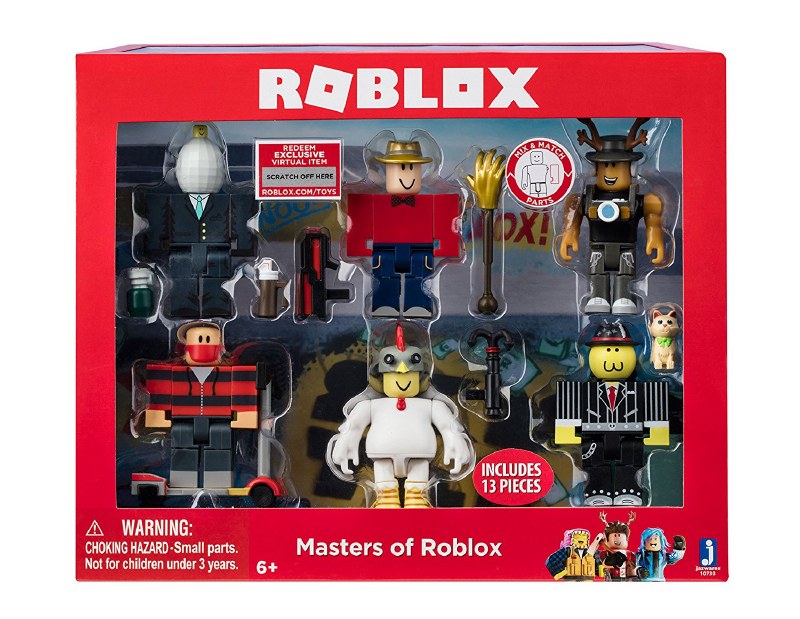 Roblox Masters Of Roblox Set - make your own roblox character toy