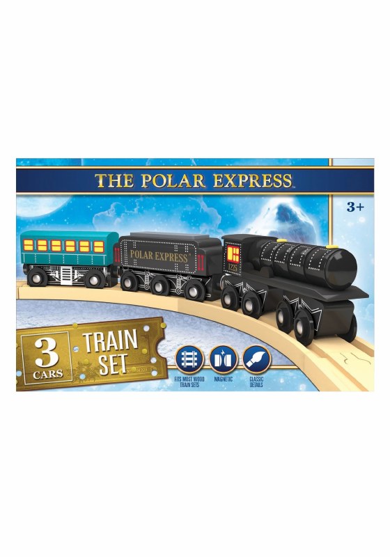 polar express wooden railway