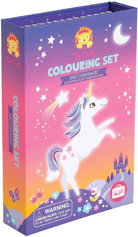 TIGER TRIBE COLORING SET UNICORN MAGIC - MARCO'S EMPORIUM