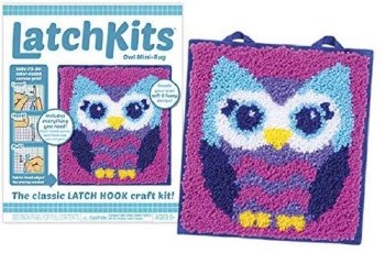 LATCH HOOK KIT OWL