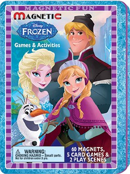 LEE MAGNETIC  FROZEN GAME &amp; ACTIVITY TIN