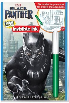 LEE INVISIBLE INK BOOK BLACK PANTHER