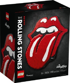 LEGO ART THE ROLLING STONES