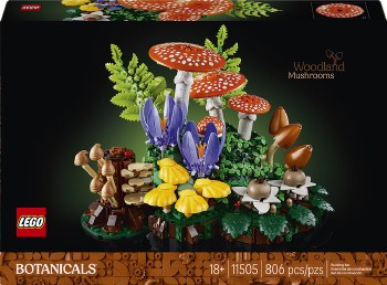 LEGO BOTANICAL #11505 WOODLAND MUSHROOMS