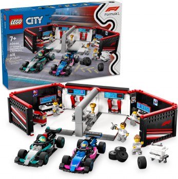 LEGO CITY #60444 F1 GARAGE &amp; MERCEDES