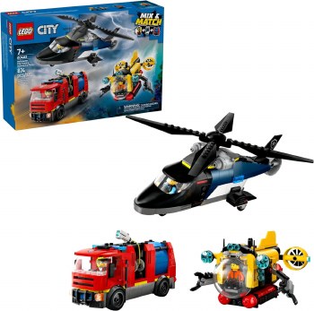 LEGO CITY #60461 HELICOPTER FT REMIX
