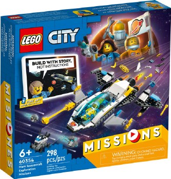 LEGO CITY MARS SPACECRAFT MISSOINS