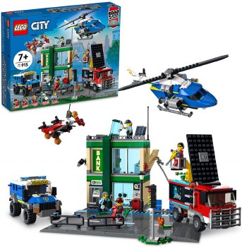 LEGO CITY POLICE CHASE AT THE BANK
